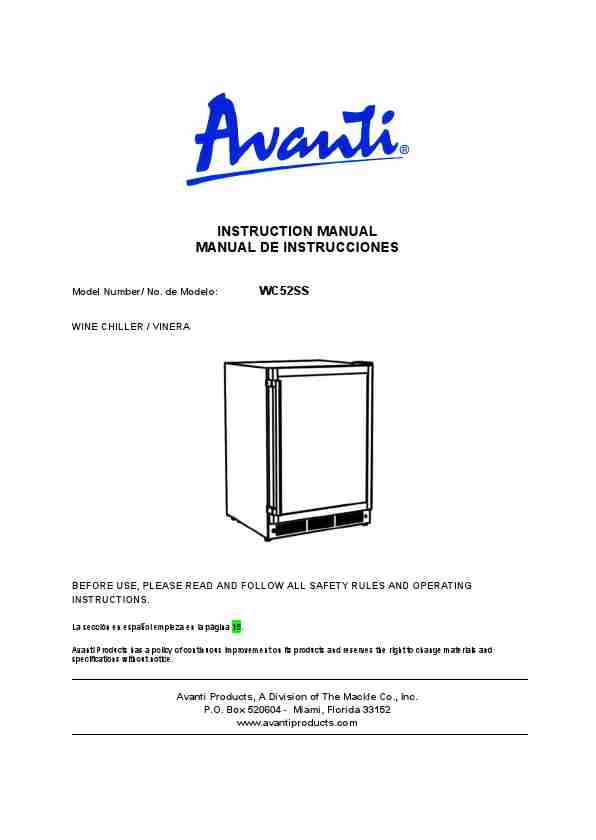 Avanti Refrigerator WC52SS-page_pdf
